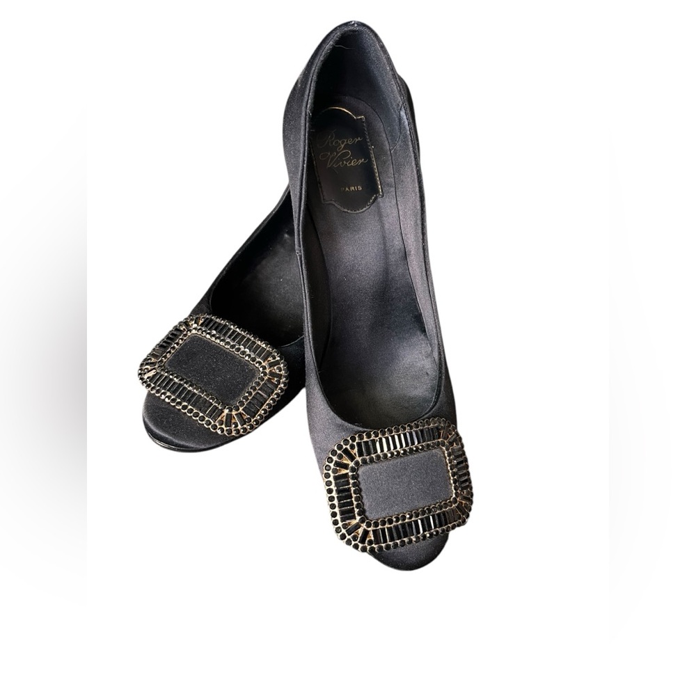 Roger Vivier Satin Heels